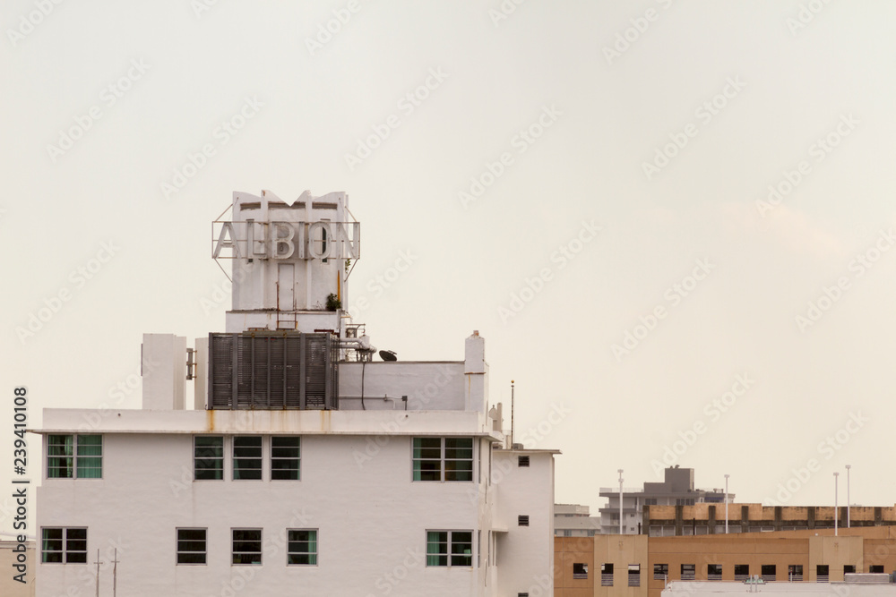 Fototapeta premium Miami building exterior 