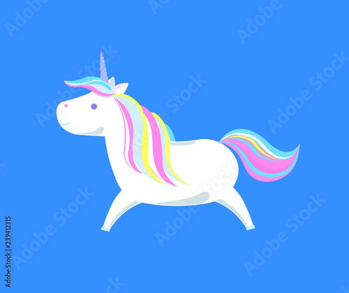 Sweet Unicorn from Legend  Mysterious Fairy Horse