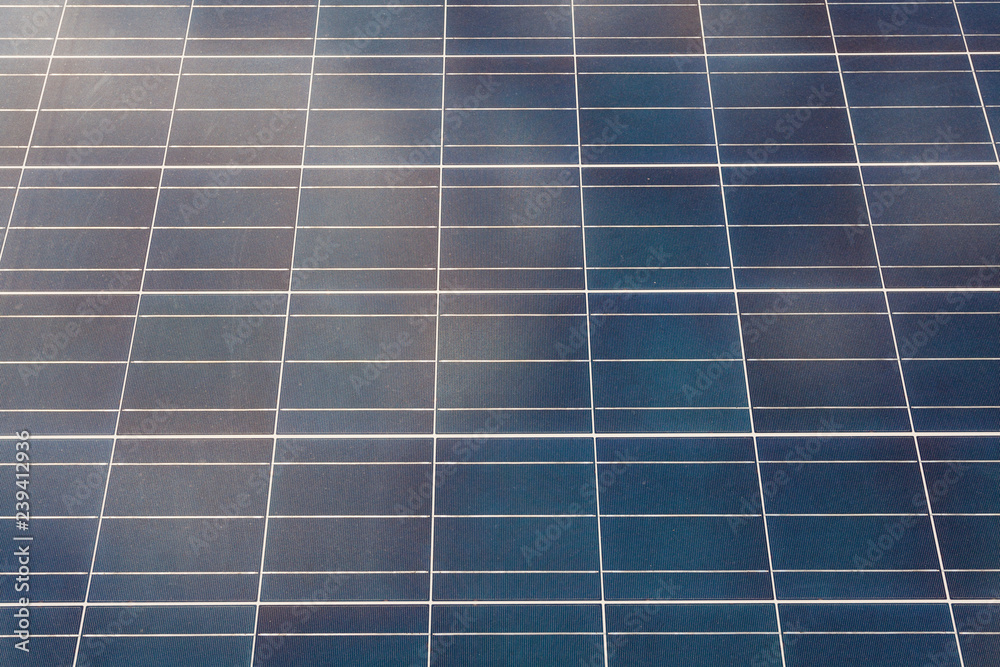 Close up photo of photovoltaic panel or new solar power equipment Close up photo of photovoltaic panel or new solar power equipment