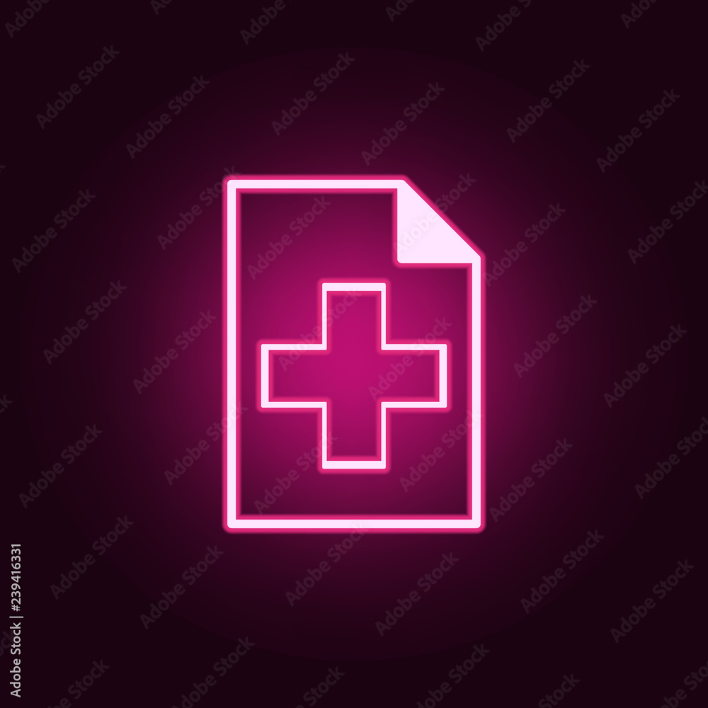 adding a sheet icon. Elements of web in neon style icons. Simple icon for websites, web design, mobile app, info graphics adding a sheet icon. Elements of web in neon style icons. Simple icon for websites, web design, mobile app, info graphics