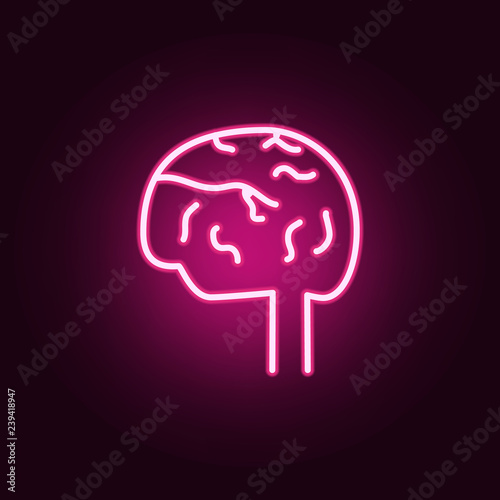 human brain icon. web icons universal set for web and mobile