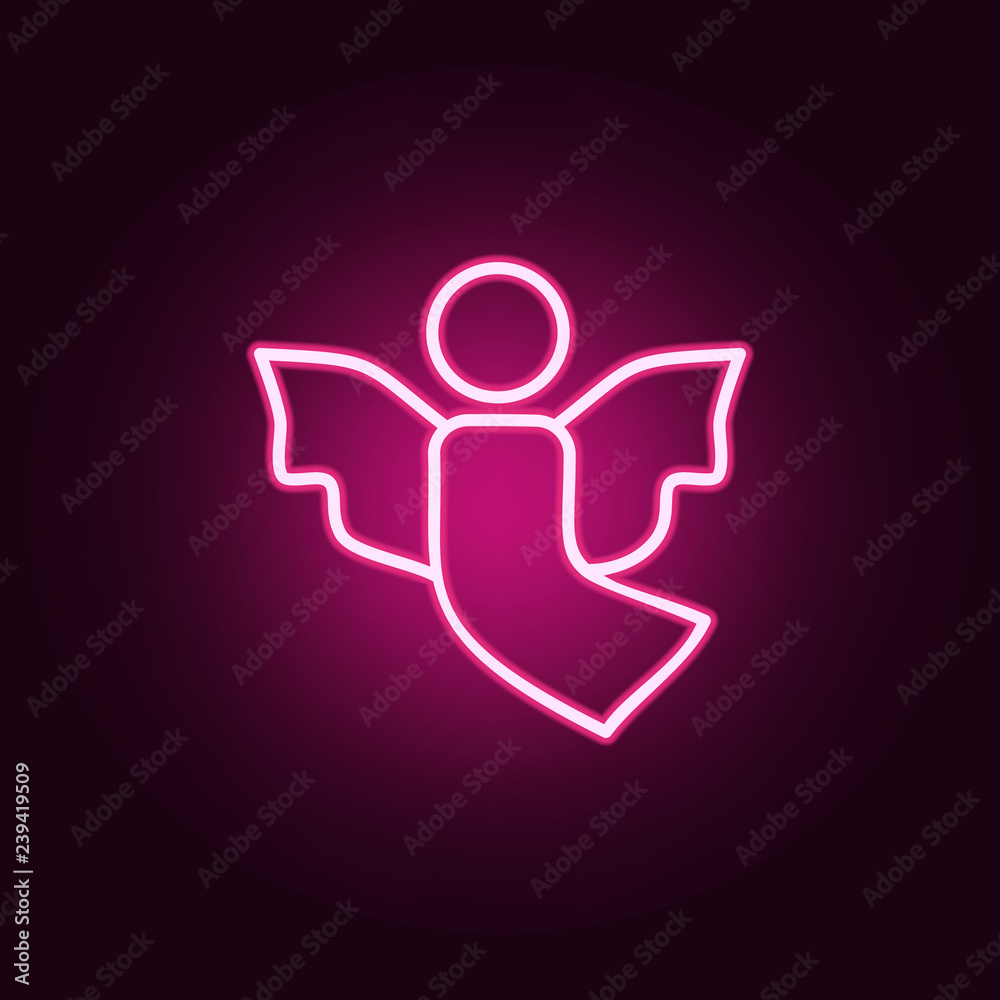 angel icon. web icons universal set for web and mobile