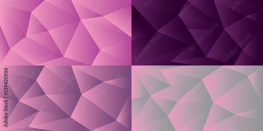 Obraz premium Abstract Backgrounds. Geometric Shapes.