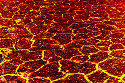 Red lava texture background