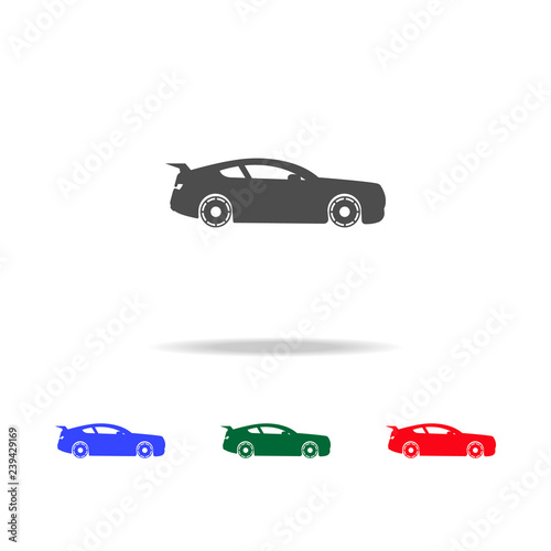 sport car icons. Elements of transport element in multi colored icons. Premium quality graphic design icon. Simple icon for websites, web design