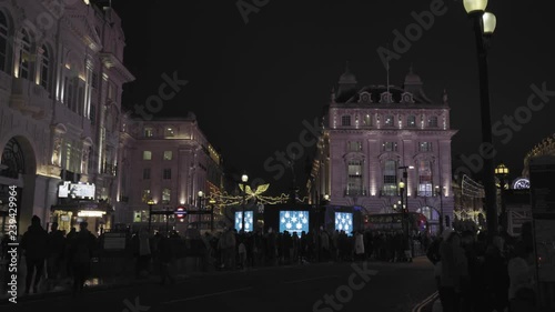 West End central london christmas lights and illuminations photo