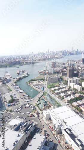 aerial view of the city, New York City