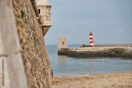 Leuchtturm an der Burg