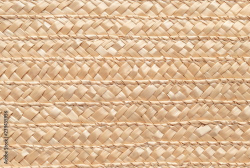 Quadro su tela Close up wicker basket texture for use as background