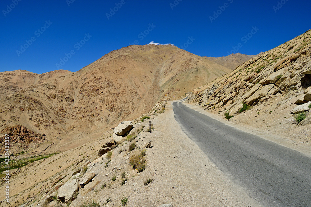 Landscape in Ladakh district.