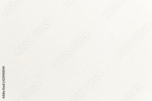 White canvas texture background. Close-up.