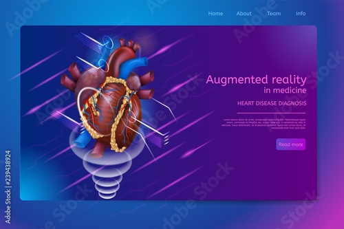 Isometric Banner Augmented Reality in Medicine