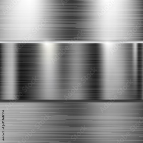 Metal background. Brushed surface