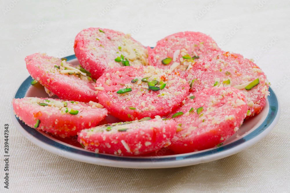 Indian Traditional Bengali Sweet Food Chena Toast Also Called Chhena