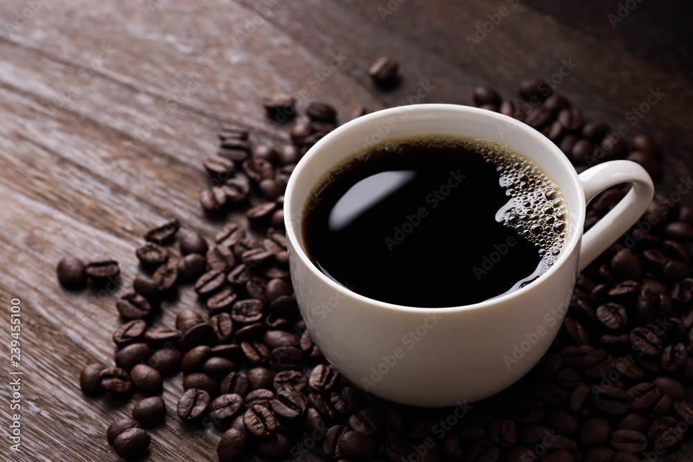 Obraz premium ホットコーヒー