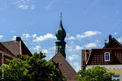 church in krakow poland, in Sweden Scandinavia North Europe photo