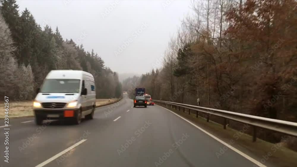 Overtaking Cars In Freeway Overtaking Cars In Freeway