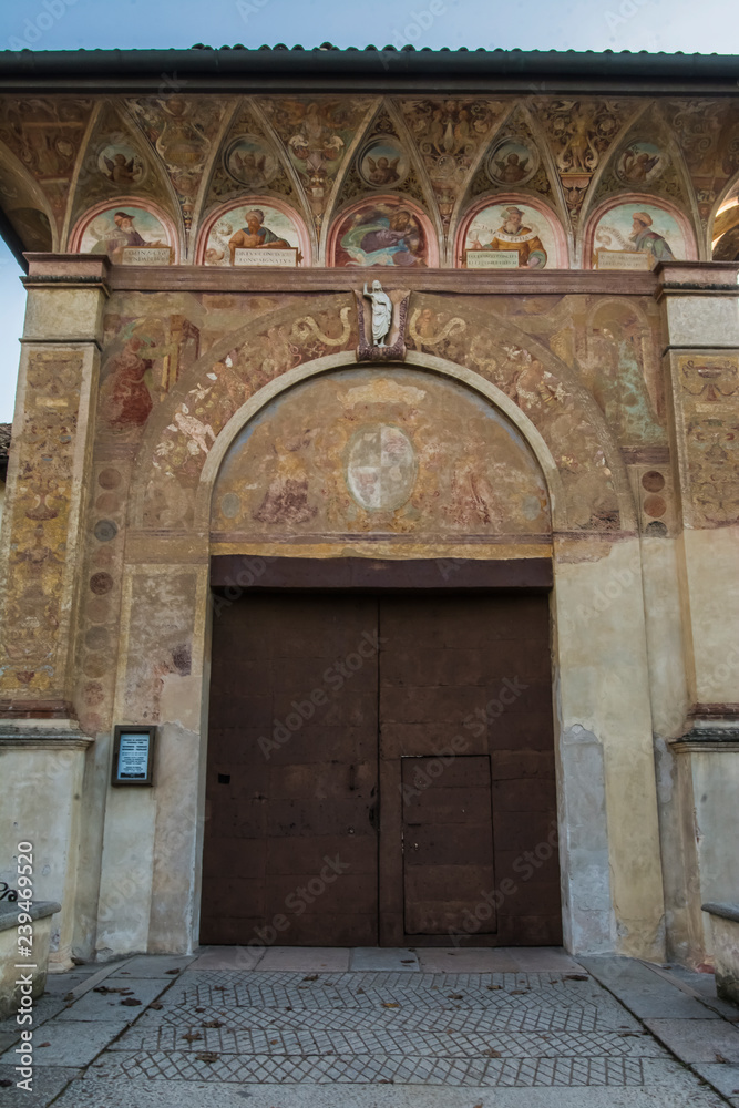 Pavia, Italy - oratory of the Certosa di Pavia