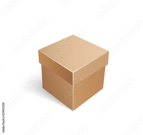 Closed Parcel Packaging Presents, Empty Gift Icon
