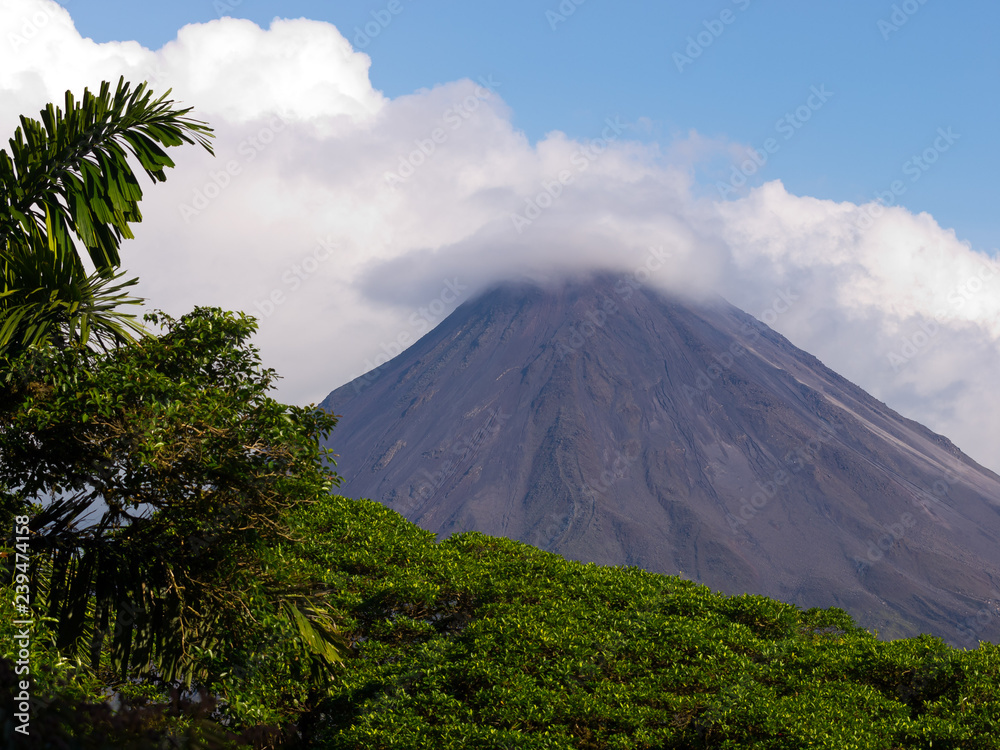 Obraz premium Vulcan Arsenal in Costa Rica