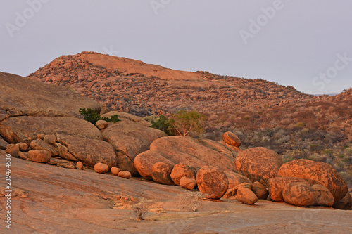 Felskugeln im Erongogebirge auf der Farm Ameib in Namibia