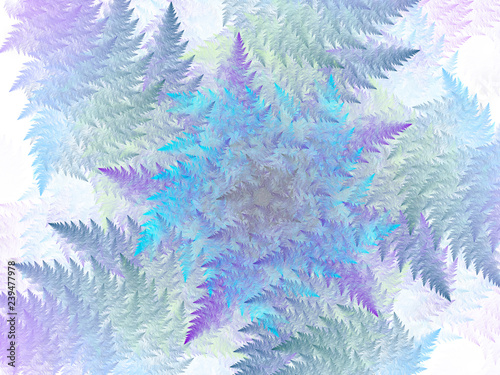 surreal futuristic digital 3d design art abstract background fractal illustration for meditation and decoration wallpaper