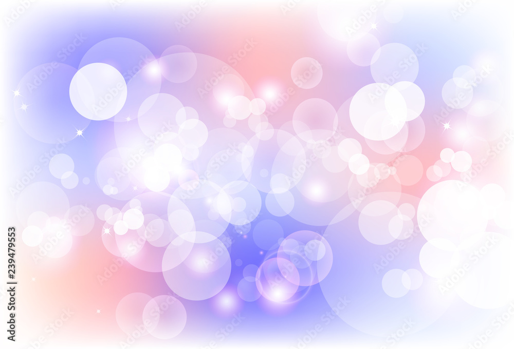 Blurry bubble magic blinking sparkle stars glitter shiny purple and pink concept abstract background vector illustration Blurry bubble magic blinking sparkle stars glitter shiny purple and pink concept abstract background vector illustration
