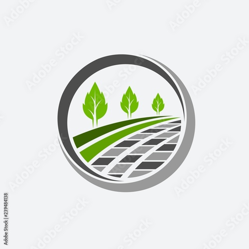 paving landscape
