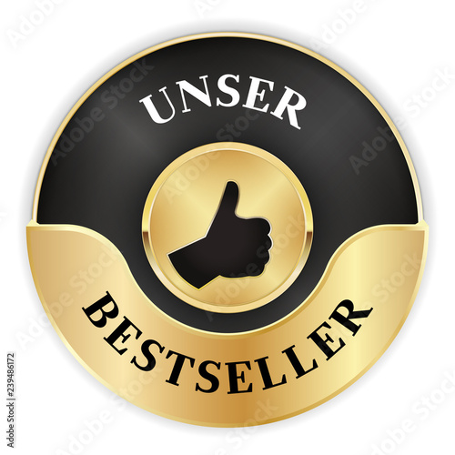 Plakette für Bestseller Produkt