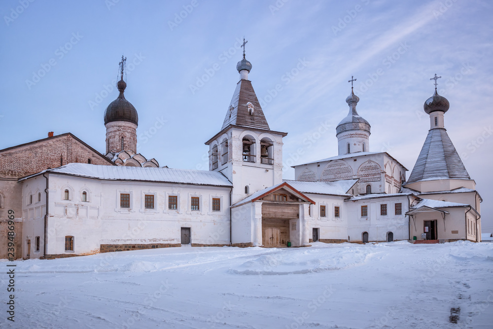Ferapontov Monastery in winter