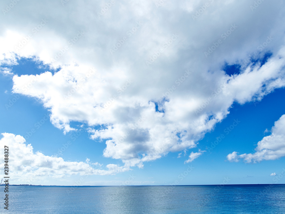 青空　海　