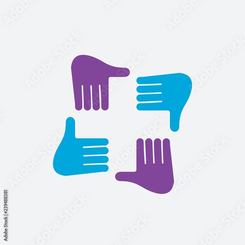 hand medical cross symbol