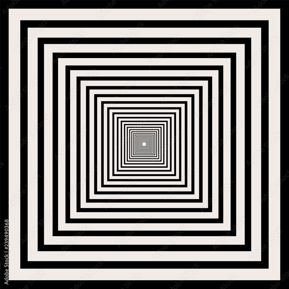 Abstract tunnel shape pattern Abstract tunnel shape pattern