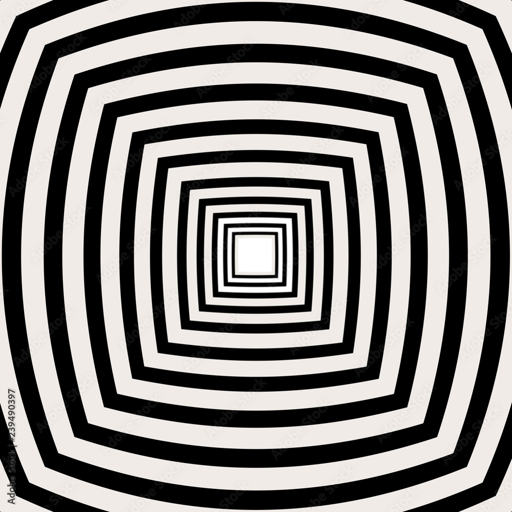 Abstract tunnel shape pattern Abstract tunnel shape pattern