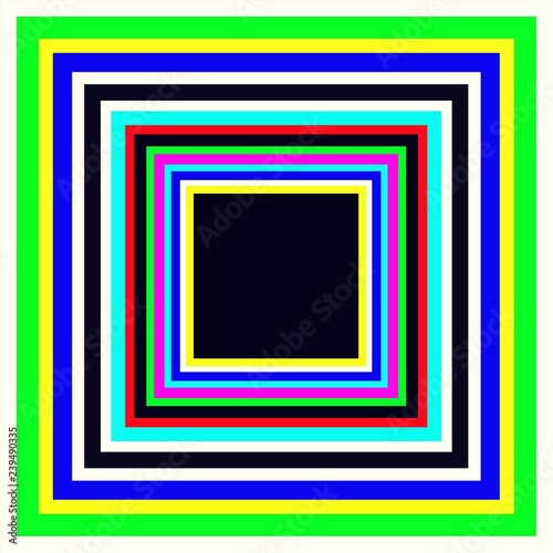 Abstract tunnel shape pattern