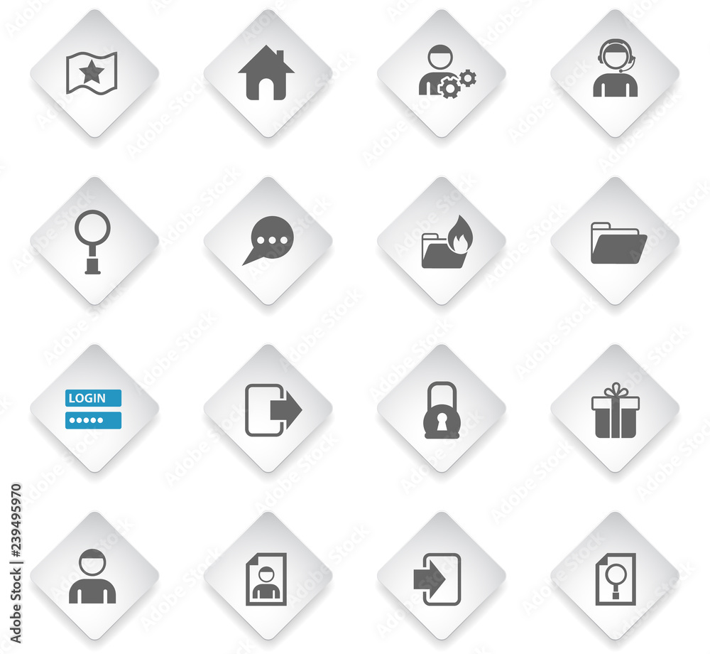 forum interface icon set forum interface icon set