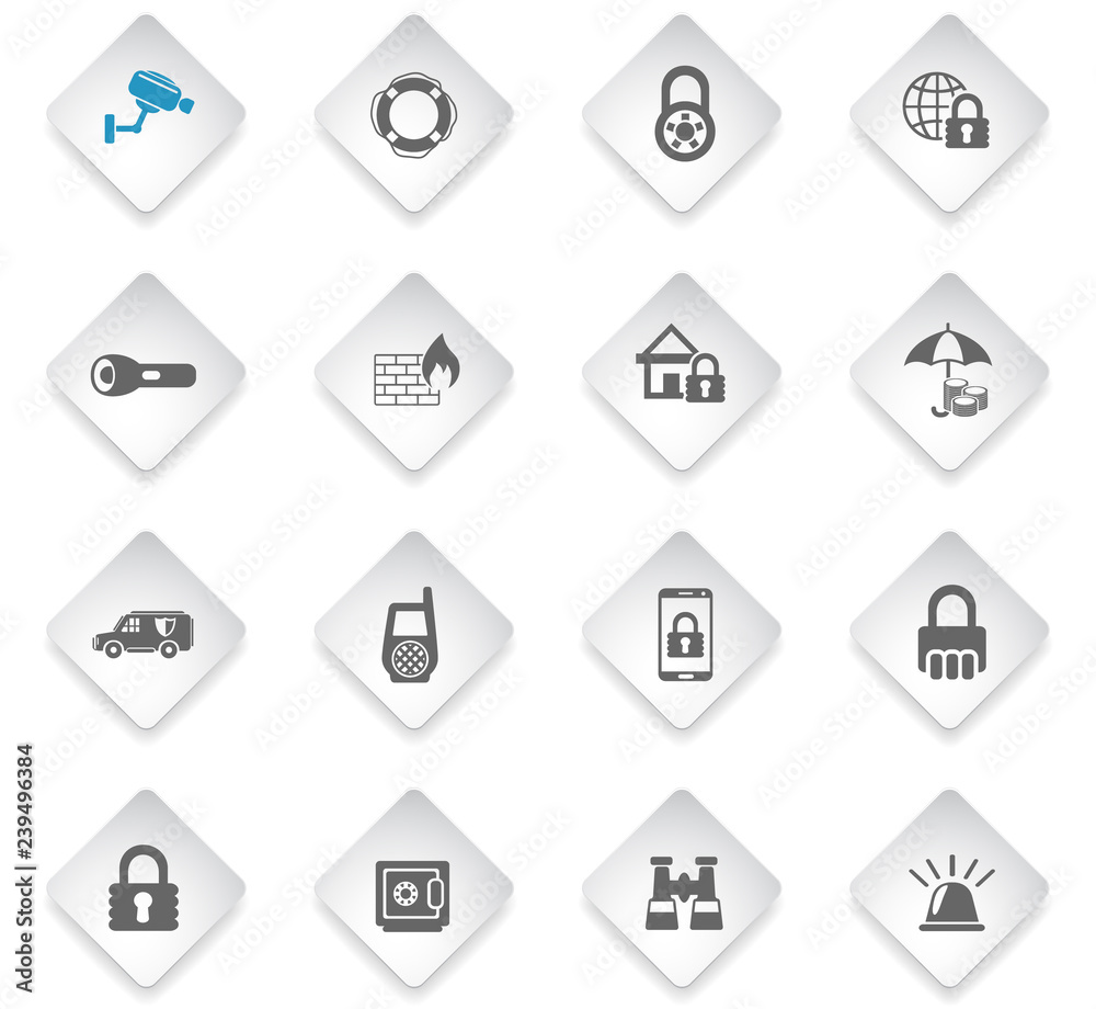 security icon set security icon set