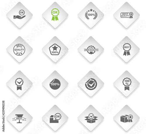 quality icon set