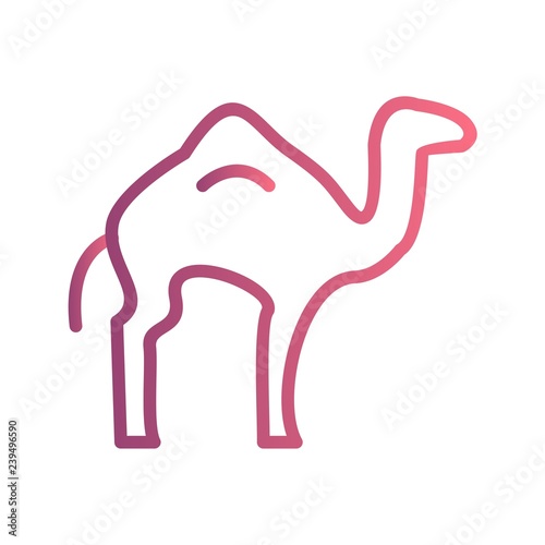 Camel Vector Icon