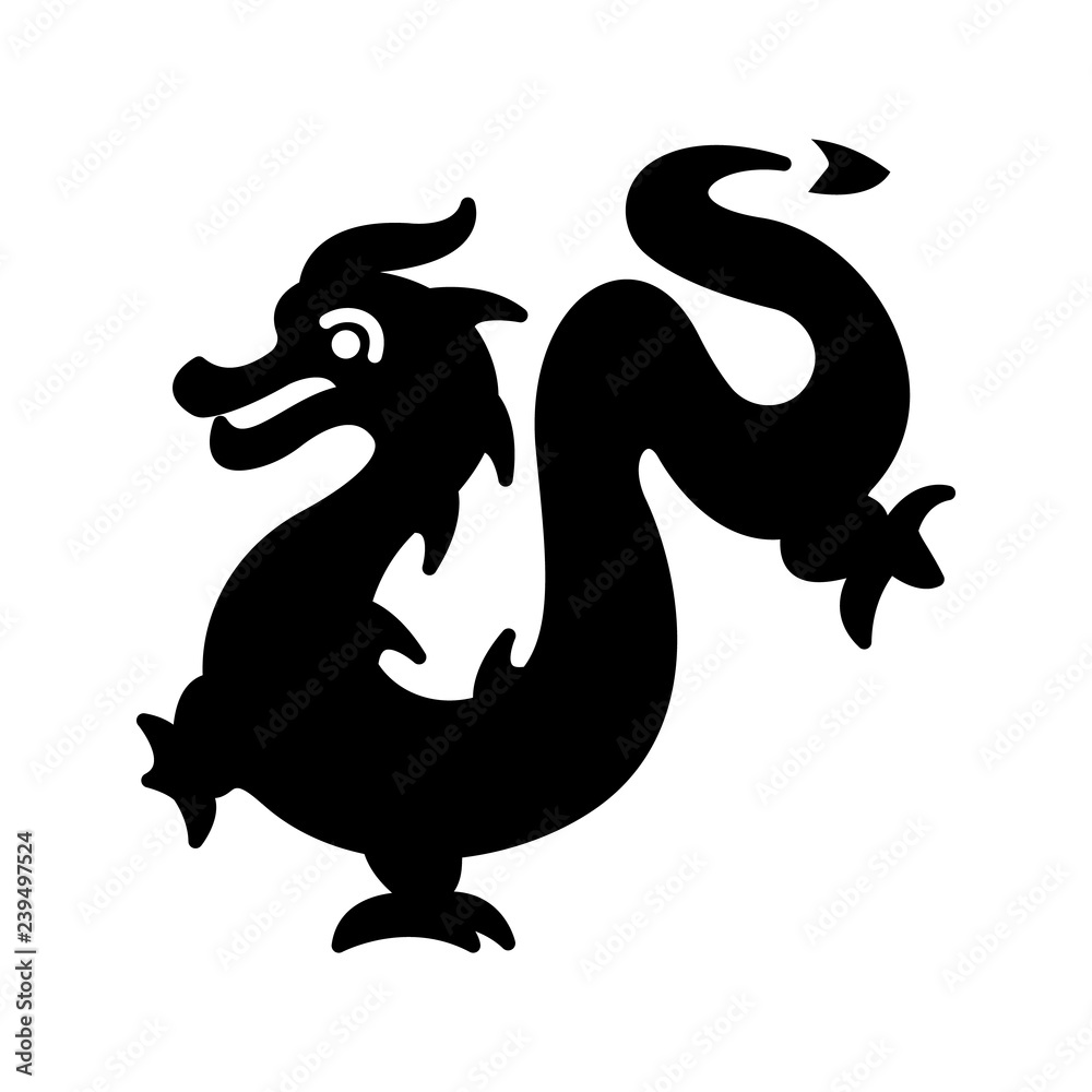 Fototapeta premium Chinese New Year glyph icon