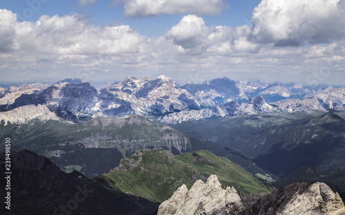 Dolomites Alps from the Marmolada © Mykhailo