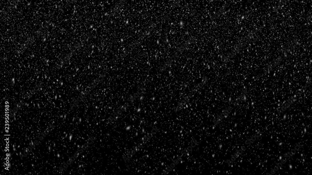 snowflakes on black background snowflakes on black background