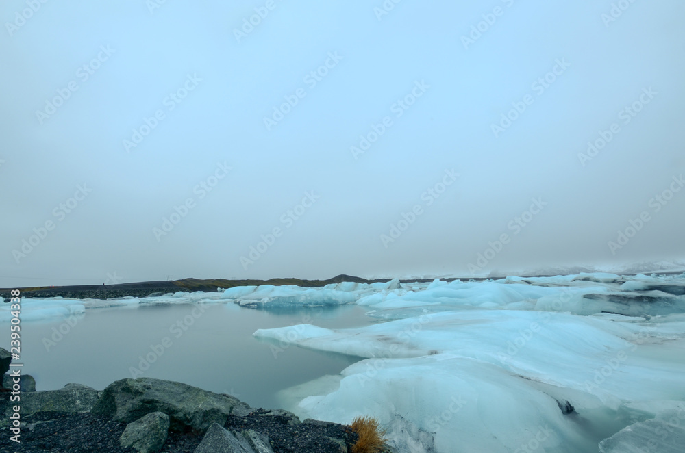 Obraz premium ヴァトナ氷河