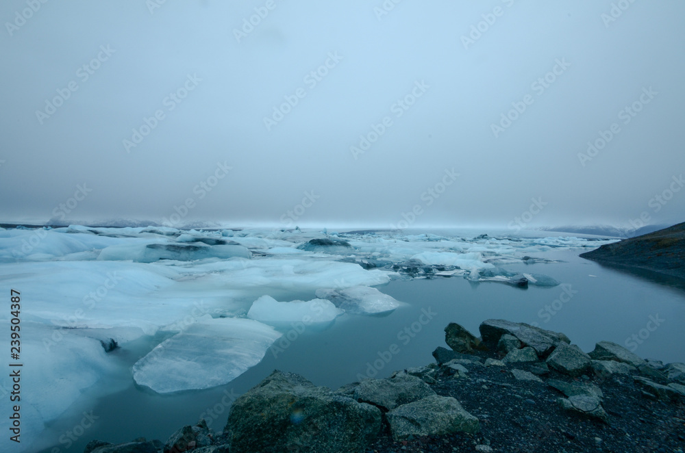 Fototapeta premium ヴァトナ氷河