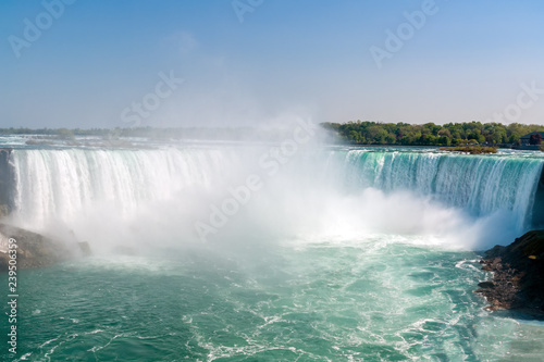 Horseshoe Falls from Niagara Falls - Ontario  Canada