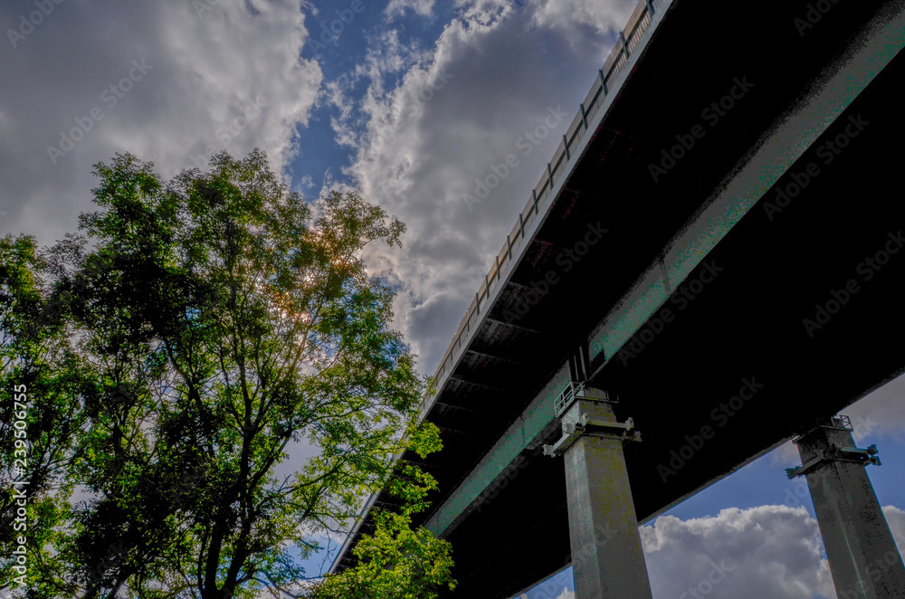 Rader Hochbrücke am Nord-Ostsee.Kanal  