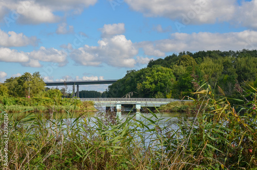 Rader Hochbrücke am Nord-Ostsee.Kanal  