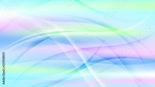 Colorful smooth waves abstract background