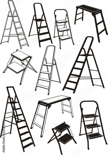 ESCABEAU POUR LE BRICOLAGE