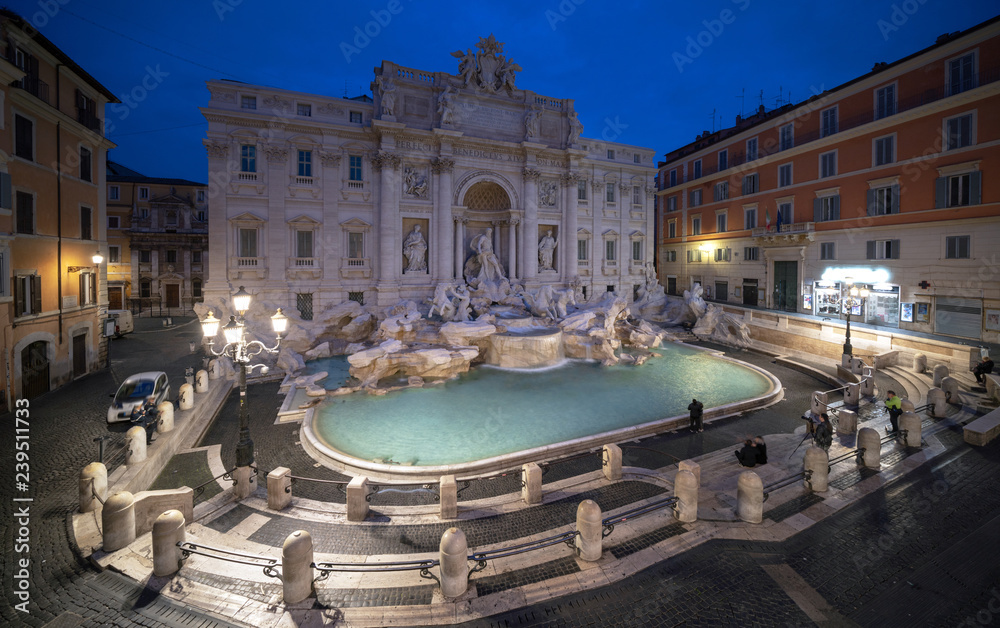 Fototapeta premium Fontanna di Trevi, Rzym